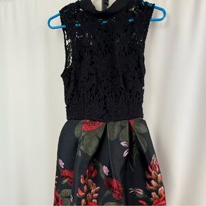 Hutch Maxi Lacey Floral Dress